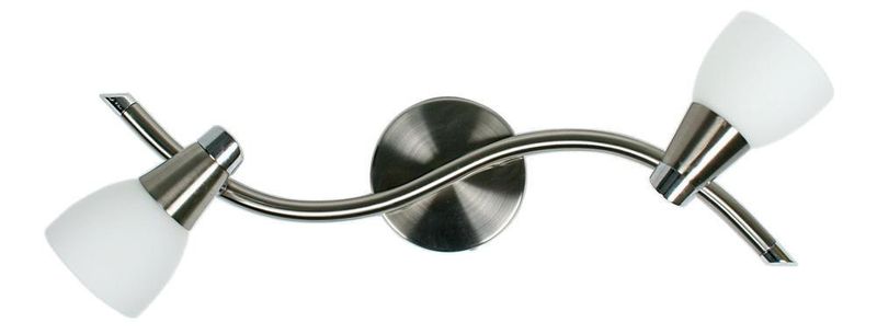 Selia listwa 2x40W G9 nikiel mat/chrom biały (bż) zdjęcie 1