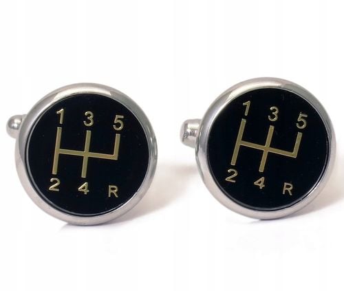 Spinki do mankietów - gałki skrzyni biegów L17 na Arena.pl