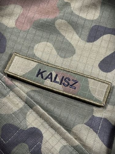 IMIENNIK nazwisko na mundur x 4 szt. ramka KHAKI, identyfikator na mundur na Arena.pl