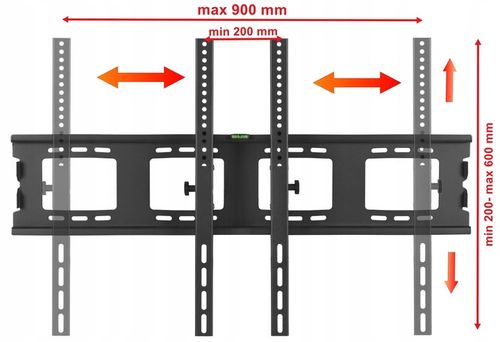 SUPER Mocny Uchwyt do Telewizora 55 58 65 75 77 82 83 85 86 98 cali na Arena.pl