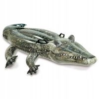 2X Dmuchana zabawka do pływania 170 x 86 cm INTEX 57551 Aligator realistycz