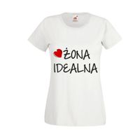 KOSZULKA t-shirt dla zakochanych PAR ŻONA IDEALNA