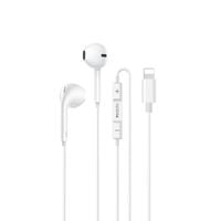 Yesido Słuchawki Douszne YH50 Lightning 120cm, WHITE / BIAŁY