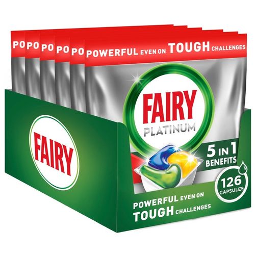 Kapsułki do zmywarki Fairy Platinum All in One 126szt. tabletki do zmywarki na Arena.pl