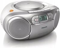 Radioodtwarzacz Boombox CD Philips AZ127/12 srebrny RADIO