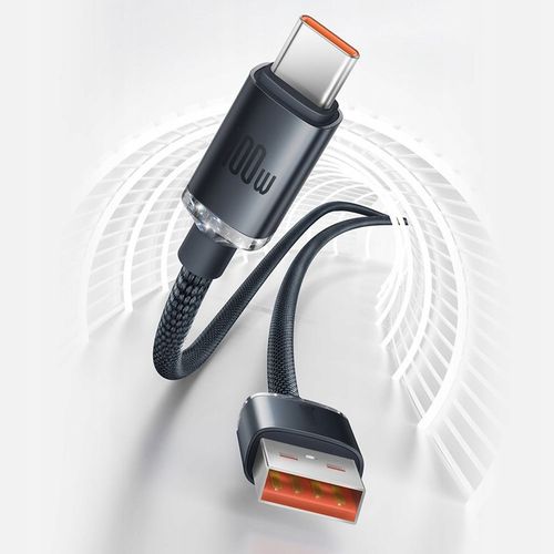 BASEUS SZYBKI KABEL USB USB-C TYP C 100W 6A MOCNY PRZEWÓD DO ŁADOWANIA 1,2m na Arena.pl