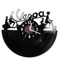 Zegar ścienny z płyty winylowej Vespa 369.14