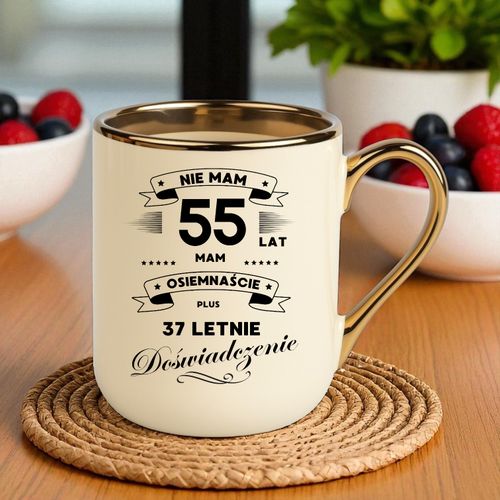 Kubek PREMIUM prezent na URODZINY 55 LAT oryginalny upominek z dedykacją na Arena.pl