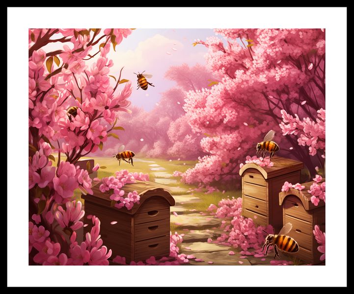 Plakat 50x40cm Życie w Ulach zdjęcie 3