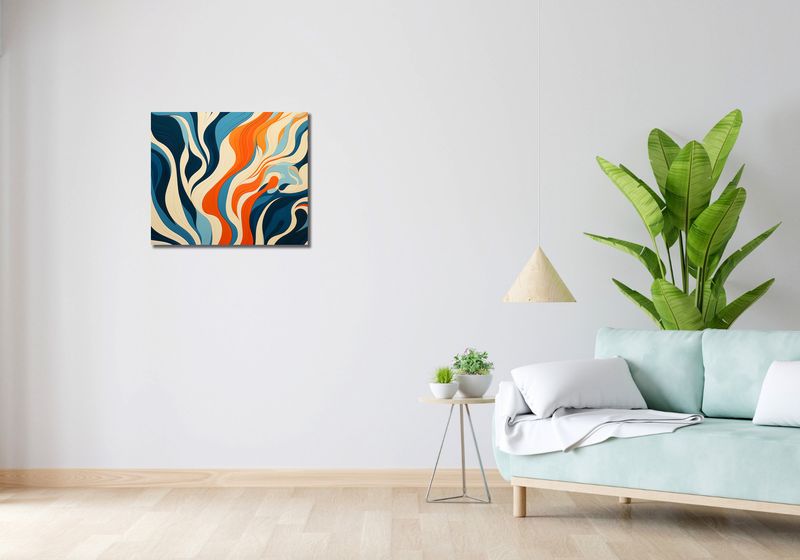 Obraz 60x50cm Oceaniczne Fale zdjęcie 2