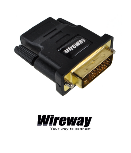 Przejściówka / Adapter HDMI - DVI WireWay na Arena.pl