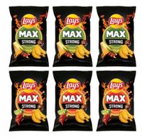 Lay's Max Strong ostre chili i cheese & cayenne 6x 120 g