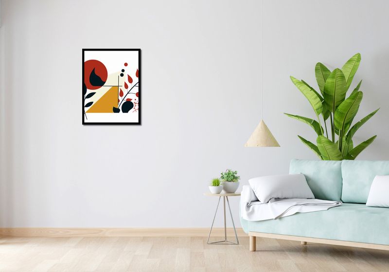 Plakat 50x65cm Ogień i Flora zdjęcie 4