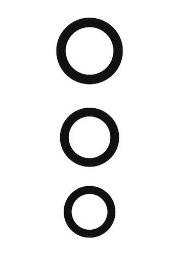 no.25 - cockring set - black na Arena.pl