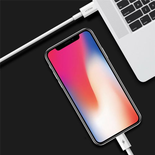 ROCK Ładowarka USB-C Quick Charge KABEL IPHONE 2M 2 Metry na Arena.pl