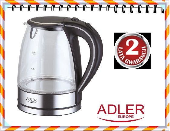 ADLER AD 1225 SZAKLANY Czajnik elektryczny 1,7L zdjęcie 1