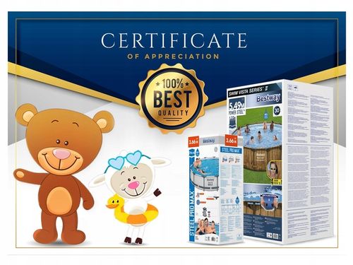 Bestway Basen stelażowy 305cm x 76cm 8w1 56679 na Arena.pl