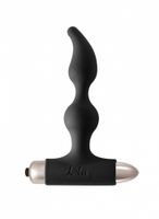 korek analny wibrujący elation lola toys czarny 13 cm