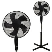 WENTYLATOR PODŁOGOWY LONGWELL 45W 5 ŁOPATEK 3 TRYBY OSCYLACJA