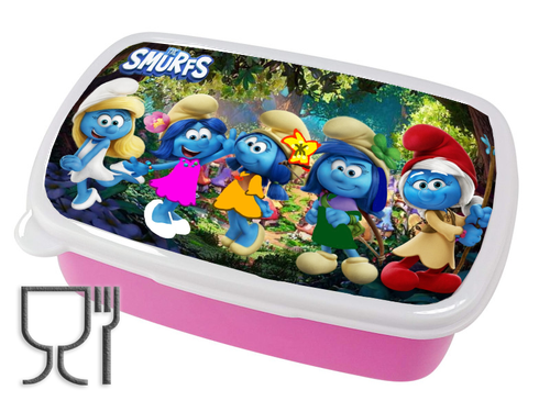 Pojemnik śniadaniowy Smerfy - Przygody na Arena.pl