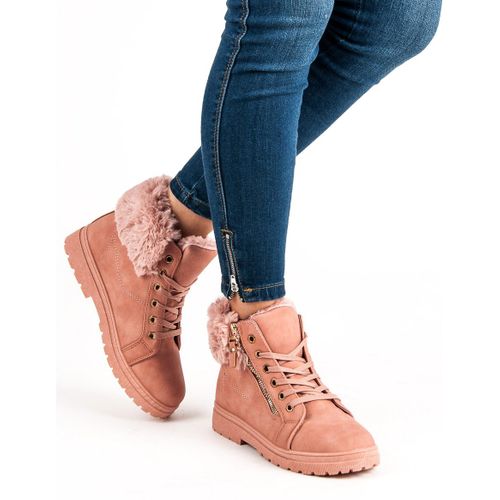 Ocieplane wiązane botki r.40 na Arena.pl