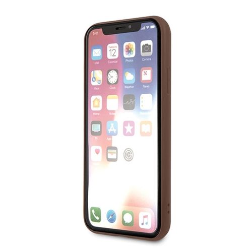 Etui iPhone Xs X (brązowy) na Arena.pl
