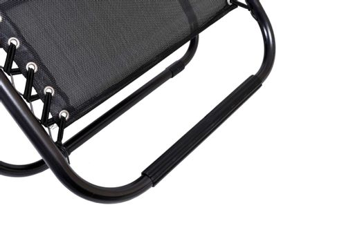 Leżak ogrodowy Orion Zero Gravity czarny na Arena.pl