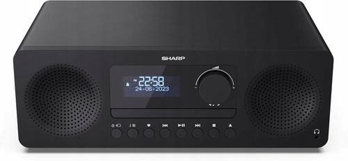 Wieża Sharp XL-B520D 2x10W CD FM MP3 DAB Bluetooth USB AUX czarny na Arena.pl