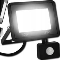 Naświetlacz LED SLIM 30W halogen czujnik ruchu zmierzchu reflektor halogen