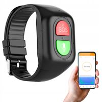 Lokalizator GPS GOMEDIA dla Seniora Bransoletka Alarmowa SOS S