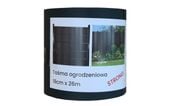 Taśma ogrodzeniowa 19 cm / 26 m - antracyt - STRONG