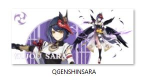 Kubek Genshin Impact - Kujou Sara na Arena.pl