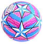 PIŁA GUMOWA 23 CM GWIAZDKI RÓŻNE KOLORY DO WYBORU