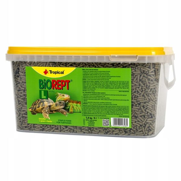 TROPICAL BIOREPT L POKARM DLA ŻÓŁWI LĄDOWYCH 5l 1,4kg zdjęcie 4