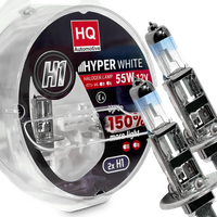Żarówki H1 HQ Automotive +150% Więcej Światła Hyper White 55W 12V Białe