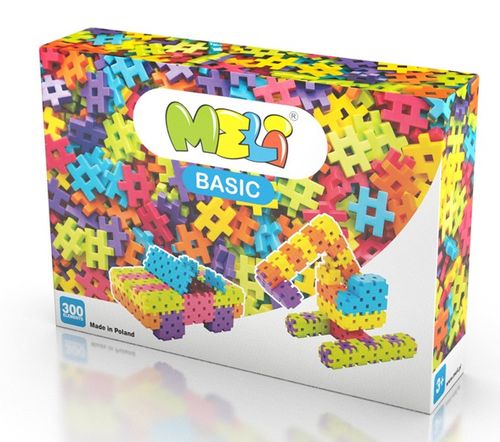Klocki Konstrukcyjne Meli Basic 300 sztuk+ PREZENT na Arena.pl