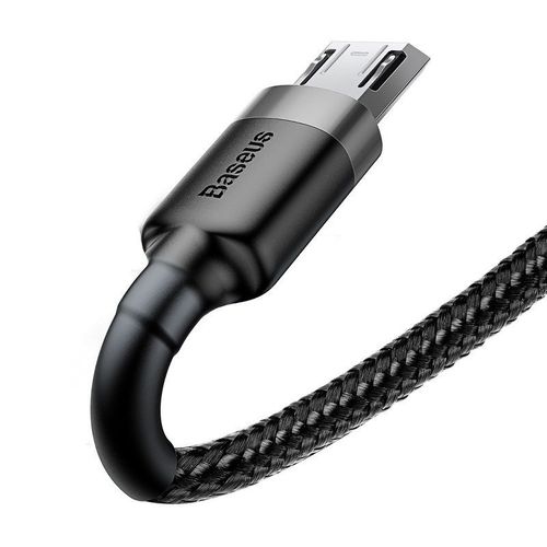 Kabel Micro USB Baseus Cafule 2A 3m (czarno-szary) na Arena.pl