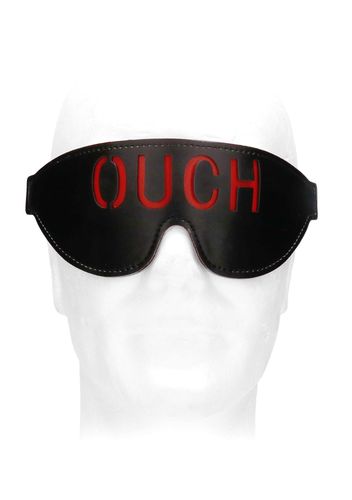 Bonded Leather Eye-Mask """"Ouch"""" - With Elastic Straps na Arena.pl