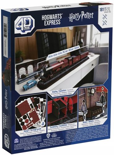 HARRY POTTER HOGWARTS EXPRESS POCIAG PUZZLE MODEL 3D DO ZŁOŻENIA 4D BUILD na Arena.pl