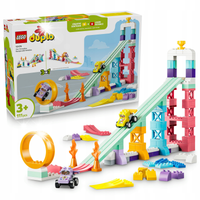 LEGO DUPLO Kreatywne rampy 3 w 1 z pojazdami 10478 3+ 111 el.