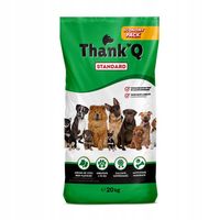 THANK'Q STANDARD Karma dla psa o smaku wołowiny 20 kg WSZYSTKIE RASY