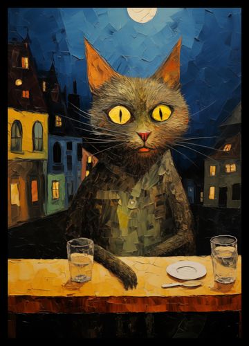 Plakat 29,7x42cm Nocny Obserwator na Arena.pl