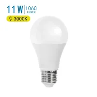 Żarówka LED A60 E27 11W biała ciepła do salonu energooszczędna