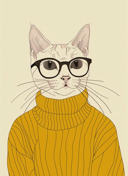 Plakat 40x55cm Intelektualista zdjęcie 1