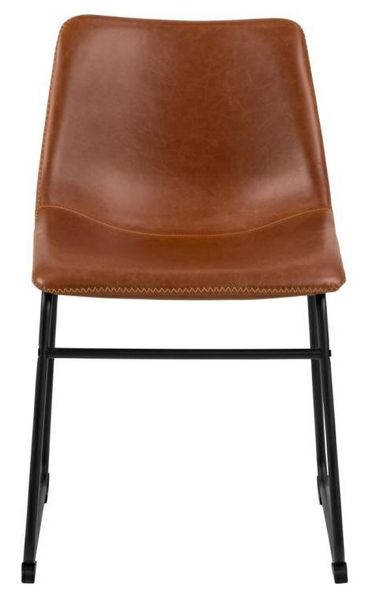 Krzesło Oregon brązowe PU zdjęcie 4