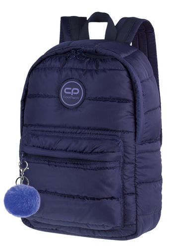 Plecak CoolPack miejski RUBY granatowy, NAVY BLUE + pompon (12553CP) na Arena.pl