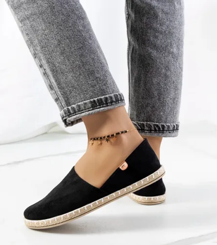 Czarne espadryle damskie Jacquet 40 na Arena.pl