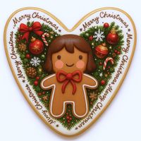 CIASTKO LUKROWANE MAMIK FAMILY RODZYNEK ROZ.M SERCE RĘCZNIE ROBIONE