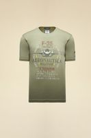 Aeronautica Militare T-shirt z F-35 (261TS2536UJ00641) zielona XXL