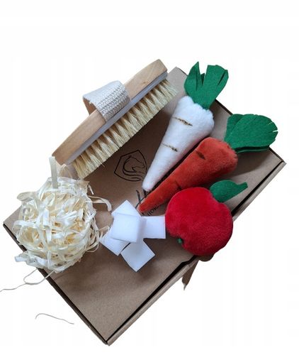 SMACZKI DLA HOBBY HORSE (MARCHEW,PIETRUSZKA,SIANKO, JABŁKO -SZCZOTKA ).. na Arena.pl